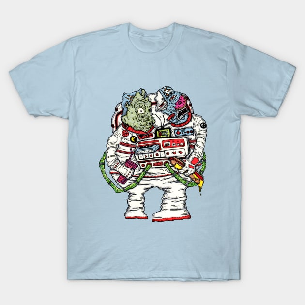 Space Hooligans T-Shirt by asleepstanding